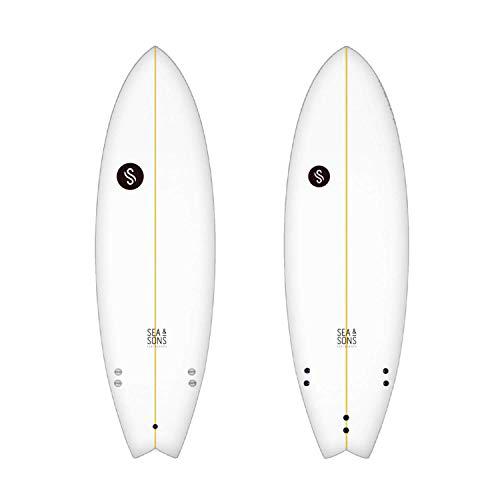 Sea &amp; Sons Flying Fish 5'4"-Volumen 25.25 litros Tabla De Surf