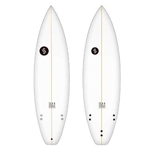 Sea &amp; Sons Flyer 6'4"-Volumen 36.34 litros Tabla De Surf