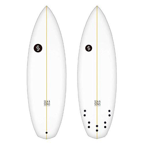 Sea &amp; Sons Viper 5'4" Tabla de Surf, Unisex Adulto