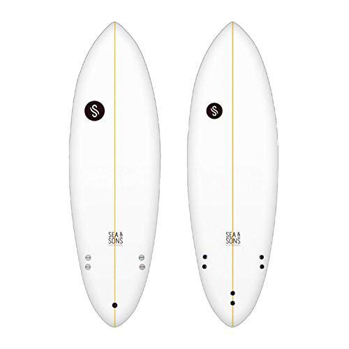 Sea &amp; Sons Magic Pic 5'4" Tabla De Surf, Unisex Adulto
