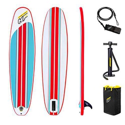 Hydro-Force 8' x 22" x 3"/2.43m x 57cm x 7cm Compact Surf 8 Tablas hinchables para Remo de Soporte